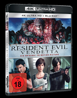 Resident Evil: Vendeta (4k Ultra HD Blu-ray + Blu-ray)