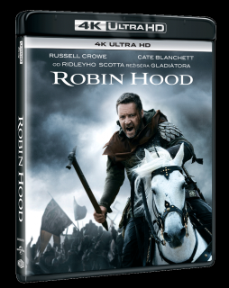 Robin Hood (2010, 4k Ultra HD Blu-ray, Původní i rozšířená verze)