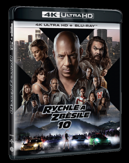 Rychle a zběsile 10 (4k Ultra HD Blu-ray + Blu-ray)