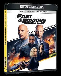 Rychle a zběsile: Hobbs a Shaw (4k Ultra HD Blu-ray + Blu-ray, CZ pouze na UHD)