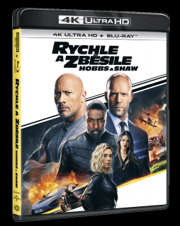 Rychle a zběsile: Hobbs a Shaw (4k Ultra HD Blu-ray + Blu-ray)