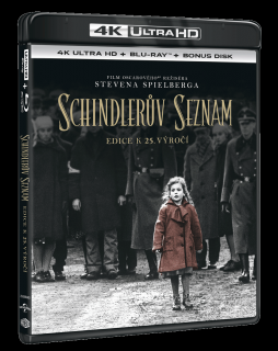 Schindlerův seznam (4k Ultra HD Blu-ray + Blu-ray)