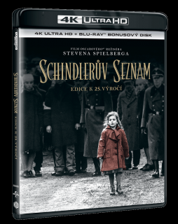 Schindlerův seznam (4k Ultra HD Blu-ray + Bonusový Blu-ray)