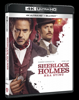 Sherlock Holmes: Hra stínů (4k Ultra HD Blu-ray + Blu-ray)