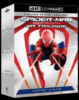 Spider-Man 1-3 (3x 4k Ultra HD Blu-ray + 3x Blu-ray, CZ dabing a titulky pouze na UHD)