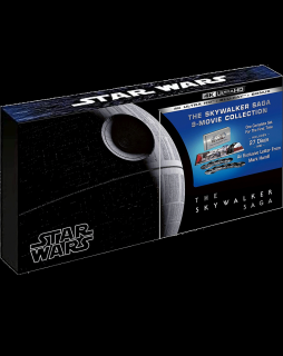 Star Wars: Skywalker Saga (9x 4k Ultra HD Blu-ray, 9x Blu-ray + 9x bonusový Blu-ray, BEZ ČESKÉ PODPORY)