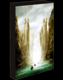 Svítící LED obraz Pán Prstenů: Argonath (40 x 30 cm)