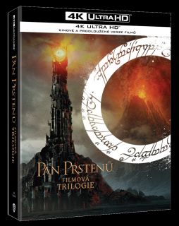 Trilogie Pán prstenů (Rozšířené verze i Kinosestřihy, 6x 4k Ultra HD Blu-ray)