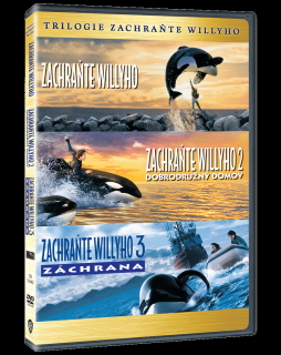 Zachraňte Willyho (Trilogie, 3x DVD)