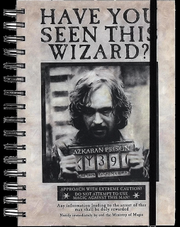 Zápisník Harry Potter: Sirius Black (A5, 200 stran)