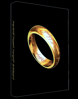 Zápisník Pán prstenů: Svítící Prsten moci (A5)