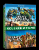 Želvy Ninja 1 a 2 (Blu-ray 3D + 2D kolekce)