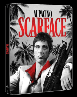 Zjizvená tvář (Scarface, 4k Ultra HD Blu-ray + Blu-ray, Steelbook)