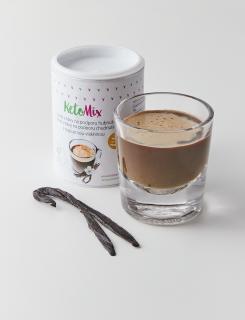 Instantní káva na podporu hubnutí s vanilkou