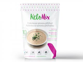 KetoMix Proteinová polévka se sýrovou příchutí (10 porcí) 300 g