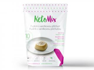 KetoMix Proteinový pudink s vanilkovou příchutí (10 porcí) 300 g