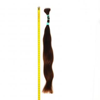Evropské vlasy, hnědé, 45 cm, 35 gr.