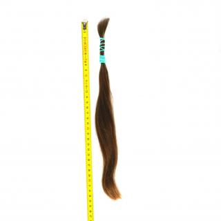 Evropské vlasy, světle hnědé, 32 cm, 18 gr.