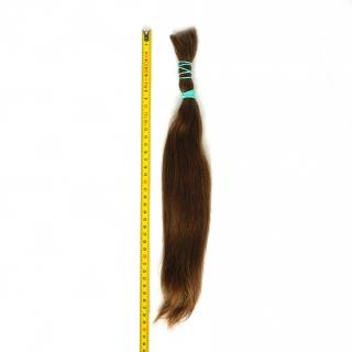Evropské vlasy, světle hnědé, 35 cm, 62 gr.