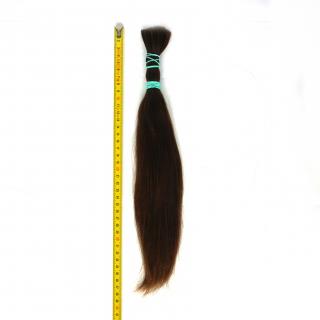 Evropské vlasy, světle hnědé, 35 cm, 69 gr.