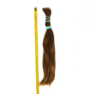 Evropské vlasy, světle hnědé, 35 cm, 78 gr.