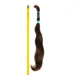 Evropské vlasy, světle hnědé, 36 cm, 46 gr.
