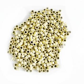 Micro Ring na prodlužování vlasů, blond. micro ring kroužky: 1 ks, velikost v mm: 2 mm