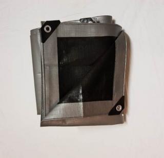 Krycí plachta černá 6x8 260 g