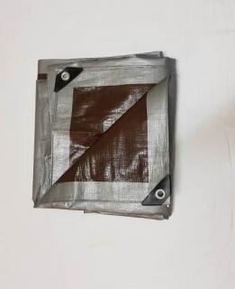 Krycí plachta hnědá 6x10 210g