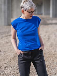 Crop top LANA královská modrá Velikost: XS