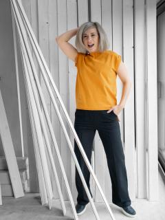 Crop top LANA kukuřice Velikost: S-M