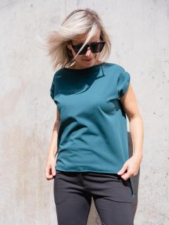 Crop top LANA lahvově zelená Velikost: XS