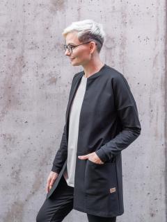 Kardigan BOWIE černá Velikost: XS