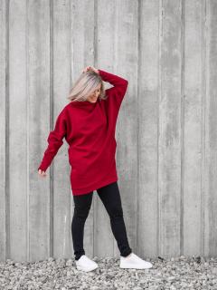 Mikina ROYKSOPP bordó Velikost: L-XL