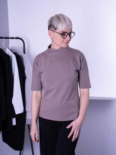 Rolák ROLLIN 1/2 rukáv mocca Velikost: L-XL