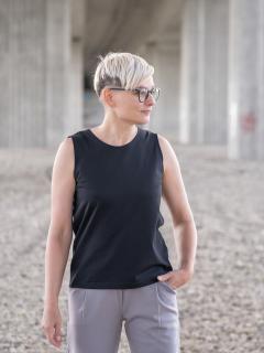 Tílko BRITNEY černá Velikost: L-XL