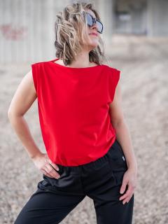 Top MADONNA červená Velikost: L-XL
