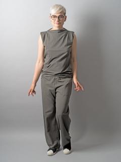 Top MADONNA khaki Velikost: XS