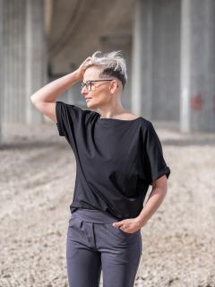 Triko AVRIL černá Velikost: L-XL