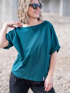 Triko AVRIL lahvově zelená Velikost: L-XL