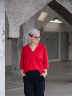 Triko LOU červená Velikost: L-XL
