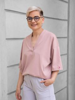 Triko LOU pudrová Velikost: L-XL