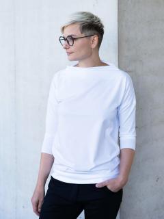 Tunika CURE dlouhý rukáv bílá Velikost: L-XL
