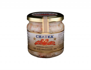 Chatka - Královský kamčatský krab, 100% drceného masa, 220g/ 150g