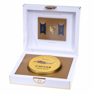 Dárkový box s jeseterovým kaviárem Amur Royal 250g