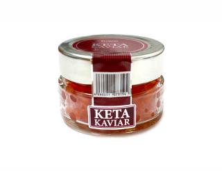 Kaviár z divokého lososa Keta, 50g - Lemberg