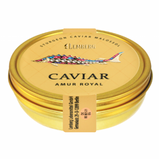 Kaviár z jesetera Amur Royal, 250g - Lemberg