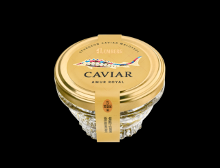 Kaviár z jesetera Amur Royal, 50g - Lemberg