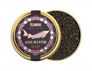 Kaviár z jesetera Amurského, 100g - Lemberg