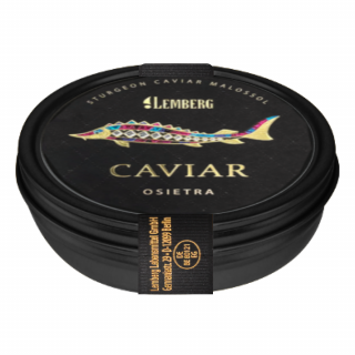 Kaviár z jesetera Osietra, 250g - Lemberg